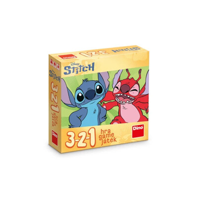 3-2-1  Stitch - postřehová hra