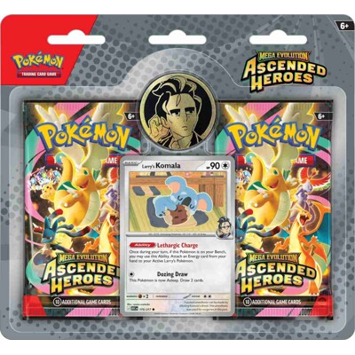Pokémon TCG: Ascended Heroes - 2-Pack Blister (Larry’s Komala)