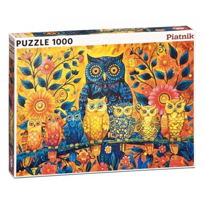 Puzzle - Sovy (1000 dílků)