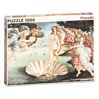 Puzzle - Botticelli - Zrození Venuše (1000 dílků)