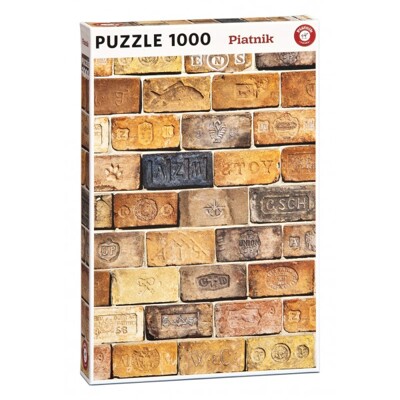 Puzzle - Cihly (1000 dílků)