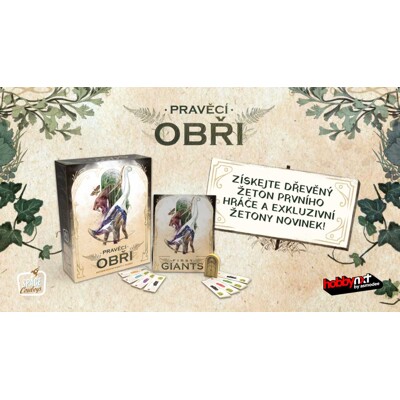 Pravěcí obři - Žetony novinek (promo)