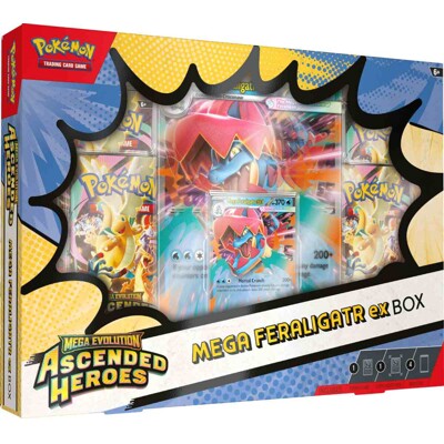 Pokémon TCG: Ascended Heroes - Mega Feraligatr ex Box