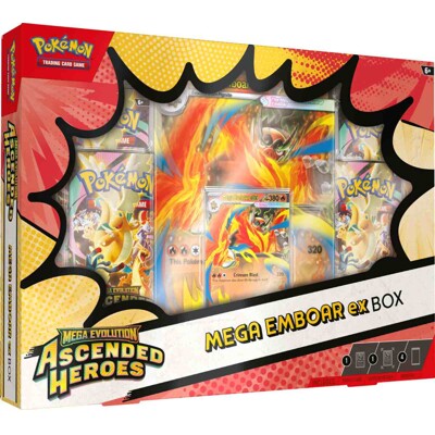 Pokémon TCG: Ascended Heroes - Mega Emboar ex Box