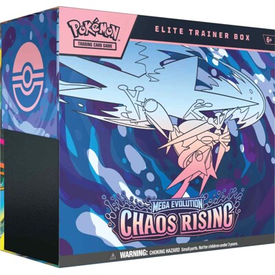Pokémon TCG: Mega Evolution - Chaos Rising Elite Trainer Box - Mega Greninja ex