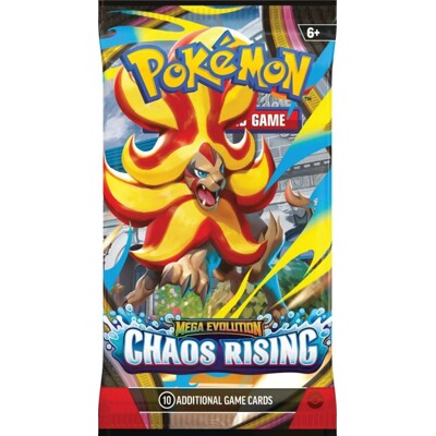 Pokémon TCG: Mega Evolution - Chaos Rising - 1 Booster