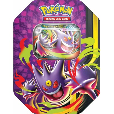 Pokémon TCG: Mega Moonlit Tin Box - Mega Gengar ex