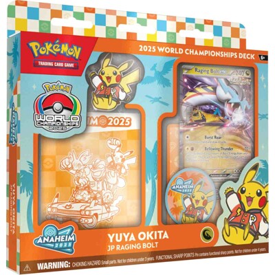 Pokémon TCG - 2025 World Championship Deck: Yuya Okita - JP Raging Bolt Box
