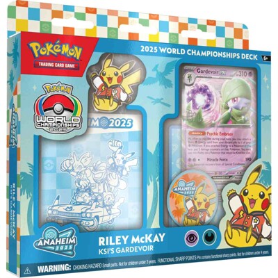 Pokémon TCG - 2025 World Championship Deck: Riley McKay - Ksi's Gardevour Box