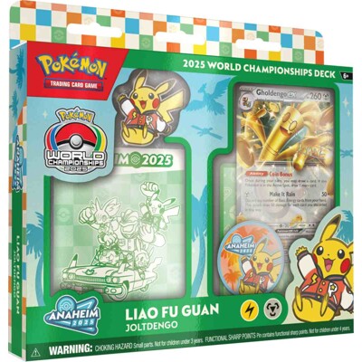 Pokémon TCG - 2025 World Championship Deck: Liao Fu Guan - Joltdengo Box
