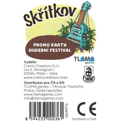 Skřítkov – Hudební festival (Promo karty)