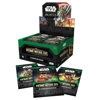 Star Wars: Unlimited TCG - Homeworlds - Booster box (24  Boosters)