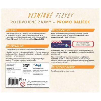 Vesmírné plavby - Rozdvojené zájmy promo balíček