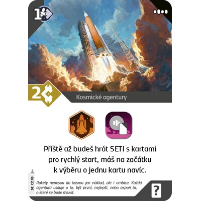 SETI: Kosmické agentury - Sada 3 promo karet