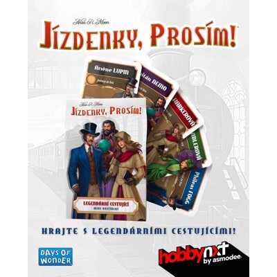 Jízdenky, prosím! Evropa - Legendární cestující (promo)