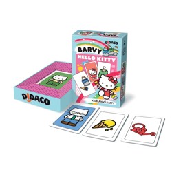 Barvy Hello Kitty - vzdělávací karty