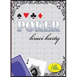 Poker hrací karty - modré