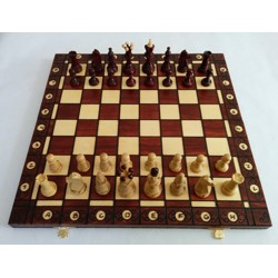 Šachy CONSUL - mahagonové