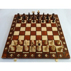 Šachy CONSUL - hnědé