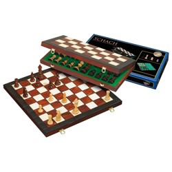 Šachy Fischer, dřevěné - 45 mm