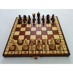 Šachy King's 36 - hnědé