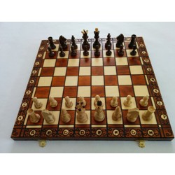 Šachy SENATOR - hnědé