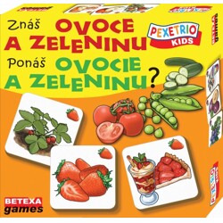 PEXETRIO KIDS - Znáš ovoce a zeleninu?