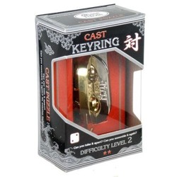 Hanayama Cast Keyring - hlavolam