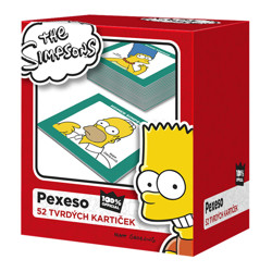 Pexeso The Simpsons - 52 tvrdých kartiček