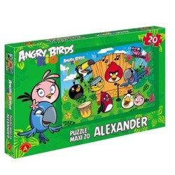 Angry Birds RIO - Puzzle Maxi 20 - Ptačí koncert