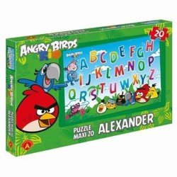 Angry Birds RIO - Puzzle Maxi 20 - Písmenka