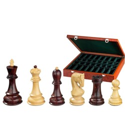 Šachové figury Petr Veliký v dřevěném boxu