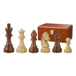 Šachové figury Staunton -  Artus, 95 mm + dřevěn...