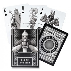 Poker karty Black Russian