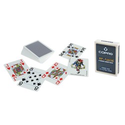 Copag - 100% Plastic - Poker karty modré