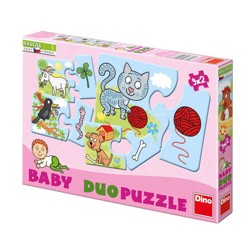 BABY Duo puzzle - Zvířátka
