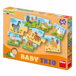 BABY Trio puzzle - Rodina