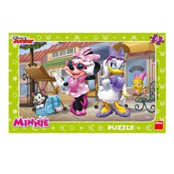 Puzzle - Minnie na Montmartru (15 dílků)
