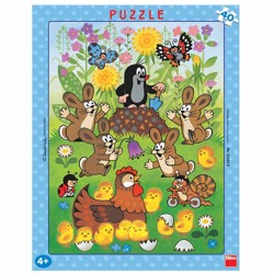 Puzzle - Krtek a Velikonoce (40 dílků)