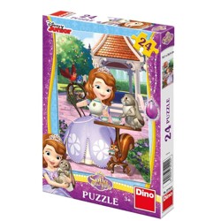 Puzzle - Sofie a zvířátka (24 dílků)