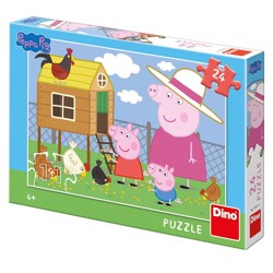 Puzzle - Peppa pig (24 dílků)