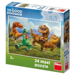 Puzzle Maxi - Hodný dinosaurus: V horách (24 díl...