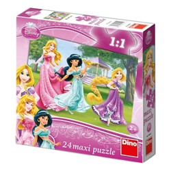 Puzzle Maxi - Princezny (24 dílků)