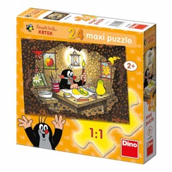 Puzzle Maxi - Krteček maluje (24 dílků)