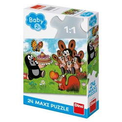 Puzzle Maxi - Krtek: Narozeniny (24 dílků)
