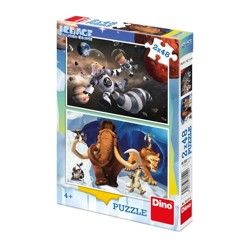 Puzzle - Doba ledová 5: Hrdinové (2 x 48 dílků)...