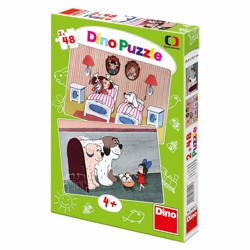 Puzzle - Pohádky s pejsky (2 x 48 dílků)