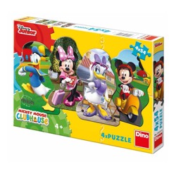 Puzzle - Mickey a kamarádi (4 x 54 dílků)