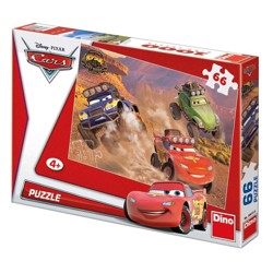 Puzzle - Cars: Závodníci (66 dílků)