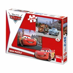 Puzzle - Cars (2 x 66 dílků)